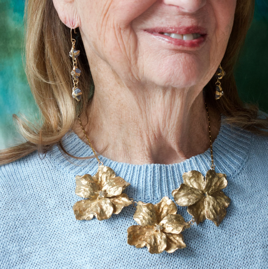 Geranium Necklace