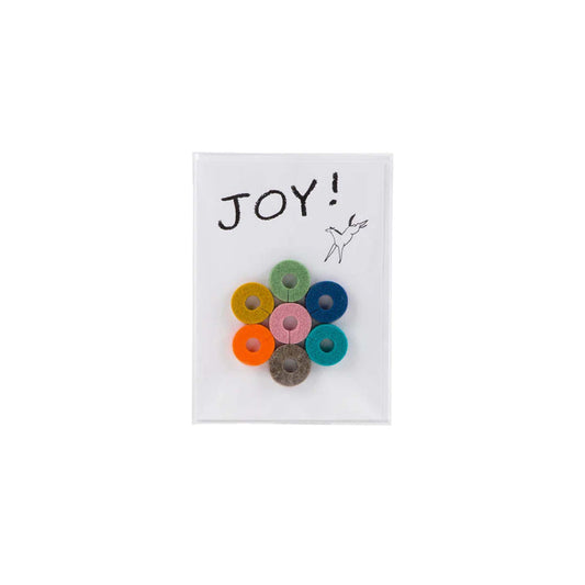 Wine-Ote's Felt Wine Marker Note Card