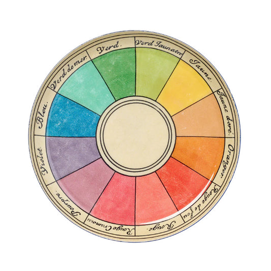Cercle Chromatique Enamel Tray