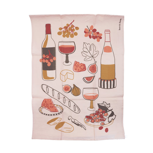 Wine Tea Towel