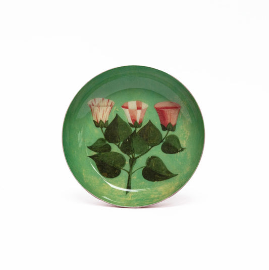 Festival of Flowers Round Enamel Tray