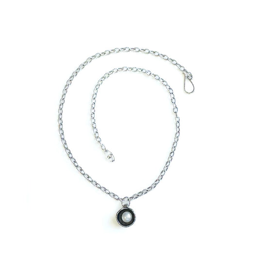 Forged Cup Necklace