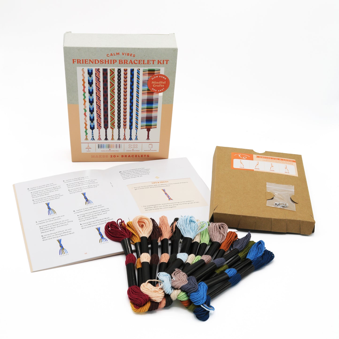 Calm Vibes Friendship Bracelet Kit