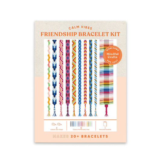 Calm Vibes Friendship Bracelet Kit