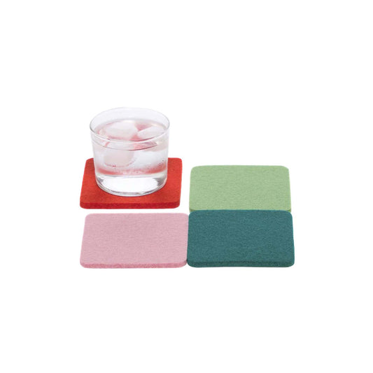 Square Felt Coaster Set