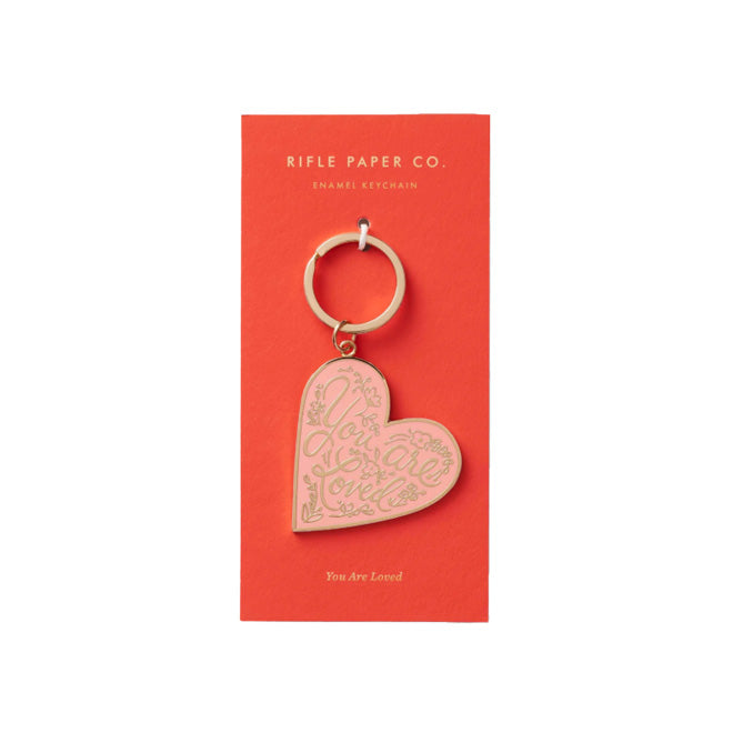 You are Loved Enamel Keychain