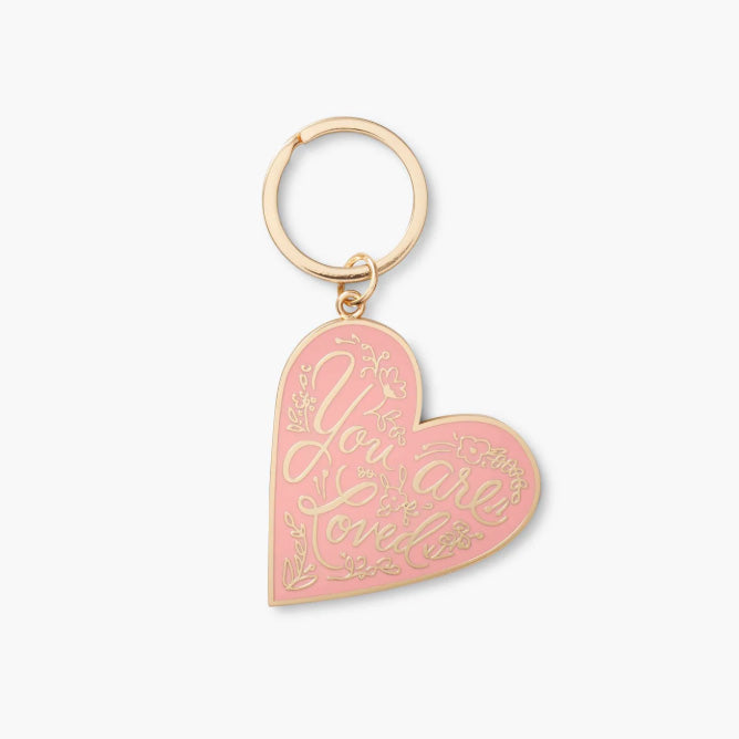 You are Loved Enamel Keychain