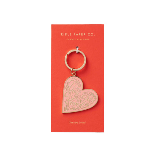 You are Loved Enamel Keychain