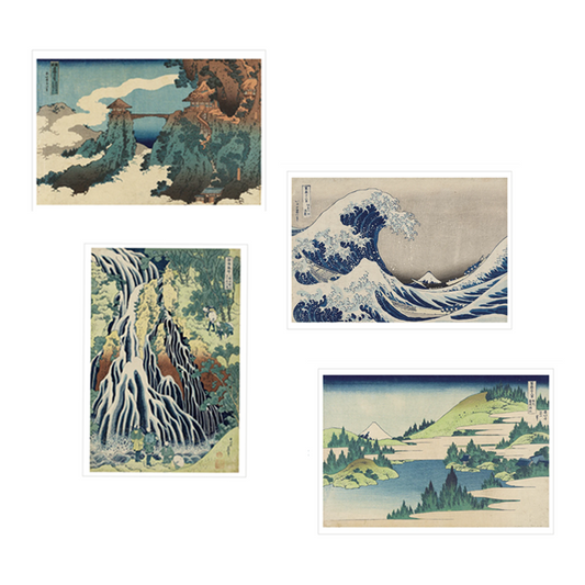 Hokusai Landscape Notecard Set