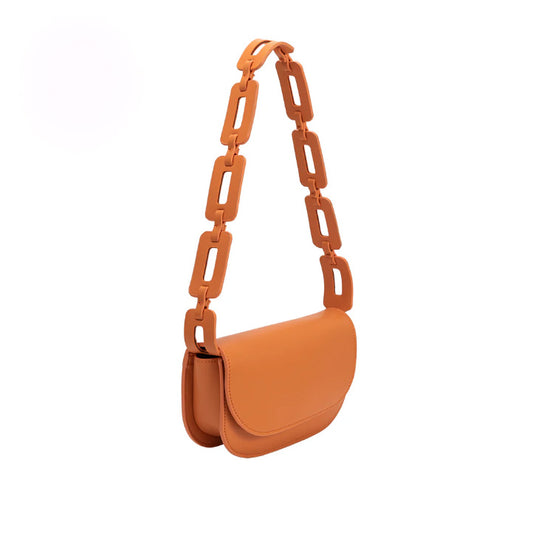 Inez Orange Shoulder Bag