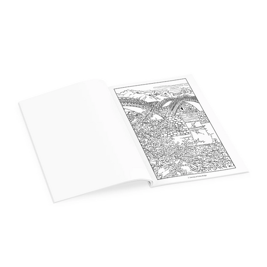 Kawase Hasui Coloring Book
