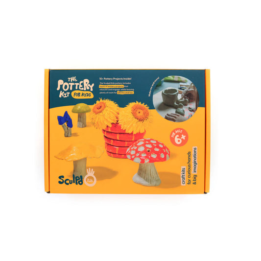 Kids Home Pottery Craft Kit