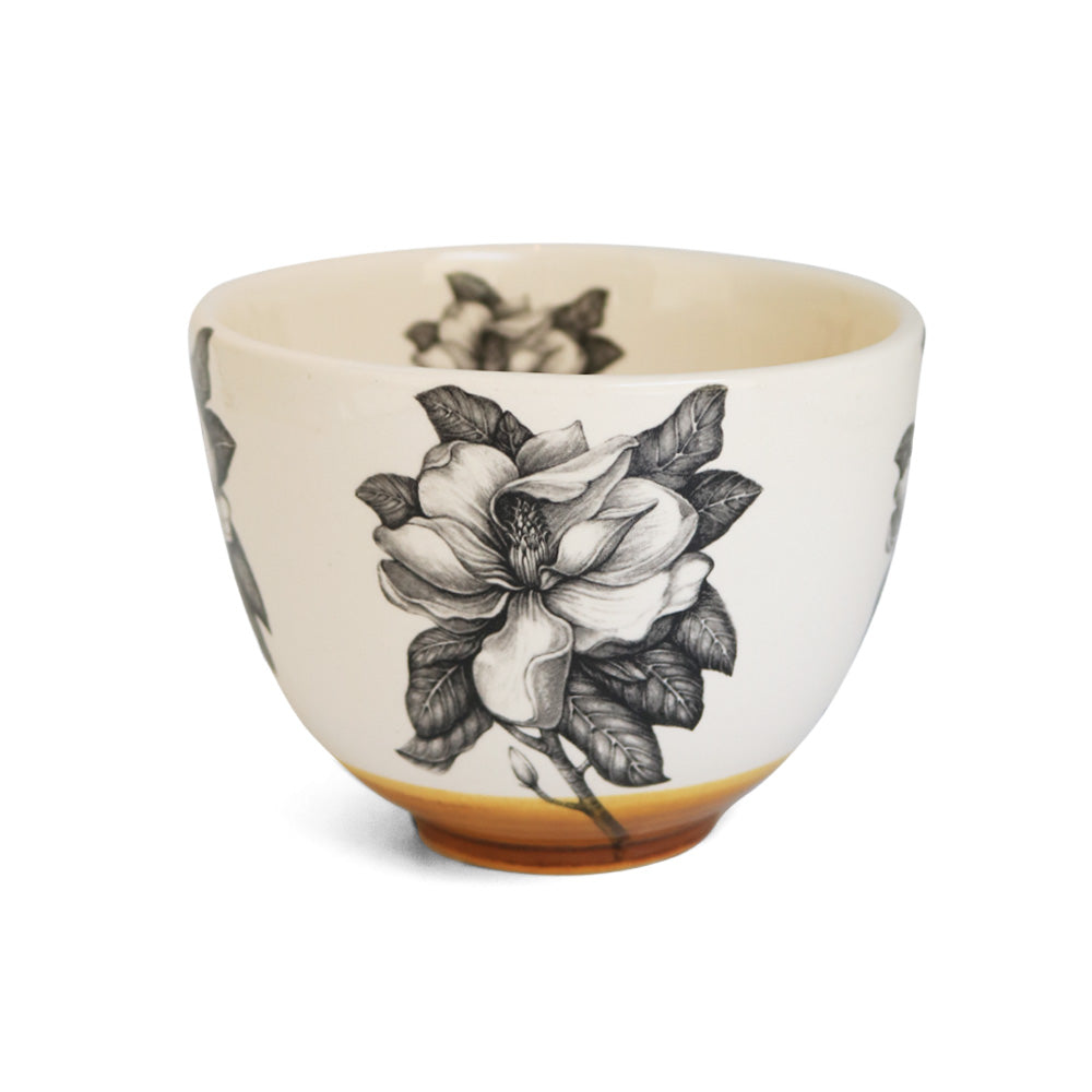 Amber Magnolia Bowl