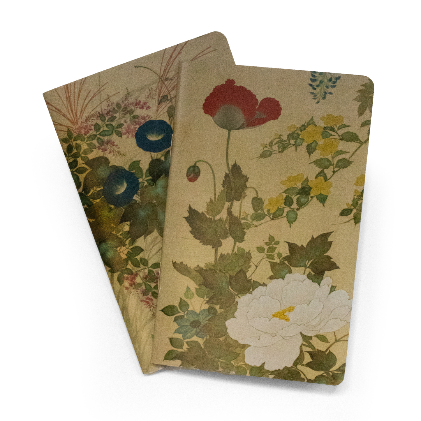 Flowers of the Four Seasons Notebook Set of 2