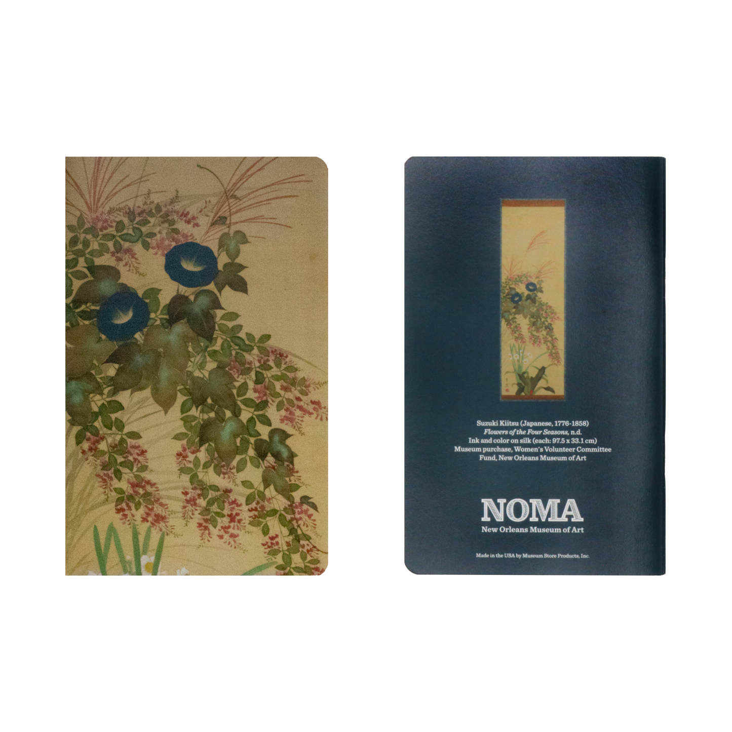 Flowers of the Four Seasons Notebook Set of 2