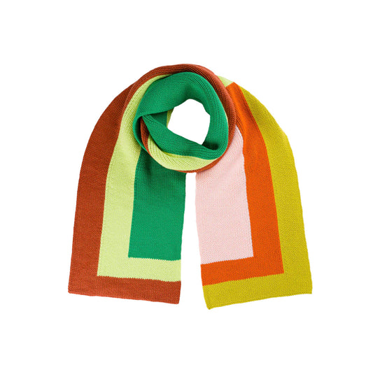 Corner Colorblock Scarf