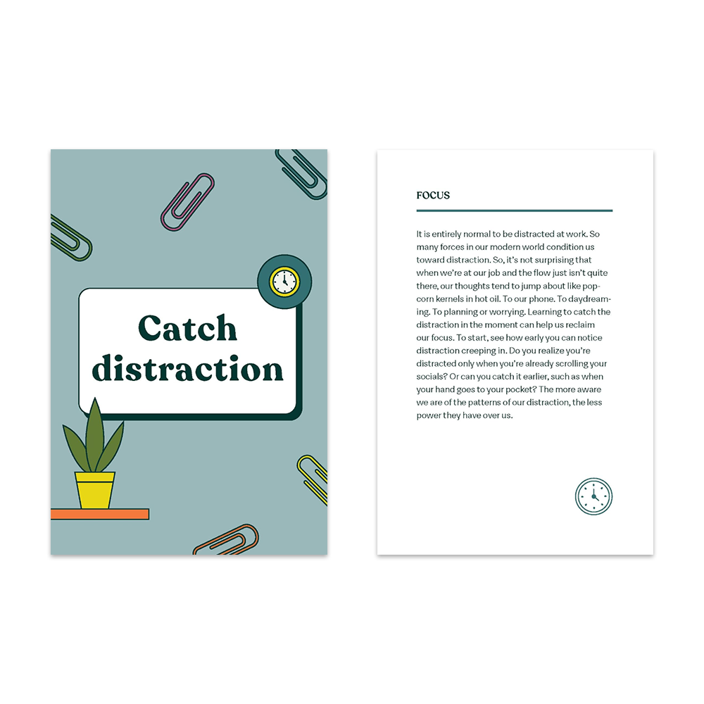 Work Mindfulness Deck