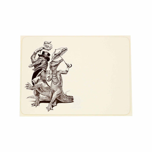 Second Line Gators Notecards