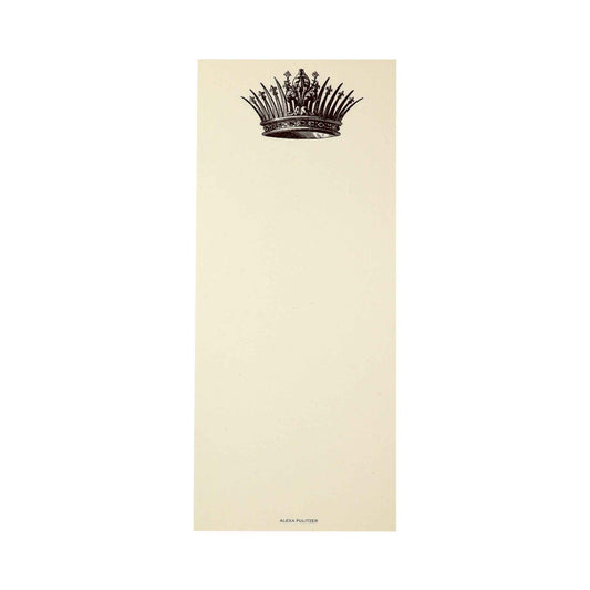 Fleur De Lis Crown Notepad