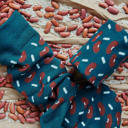 Red Beans Socks