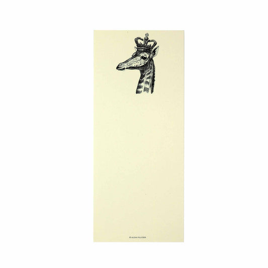 Royal Giraffe Notepad