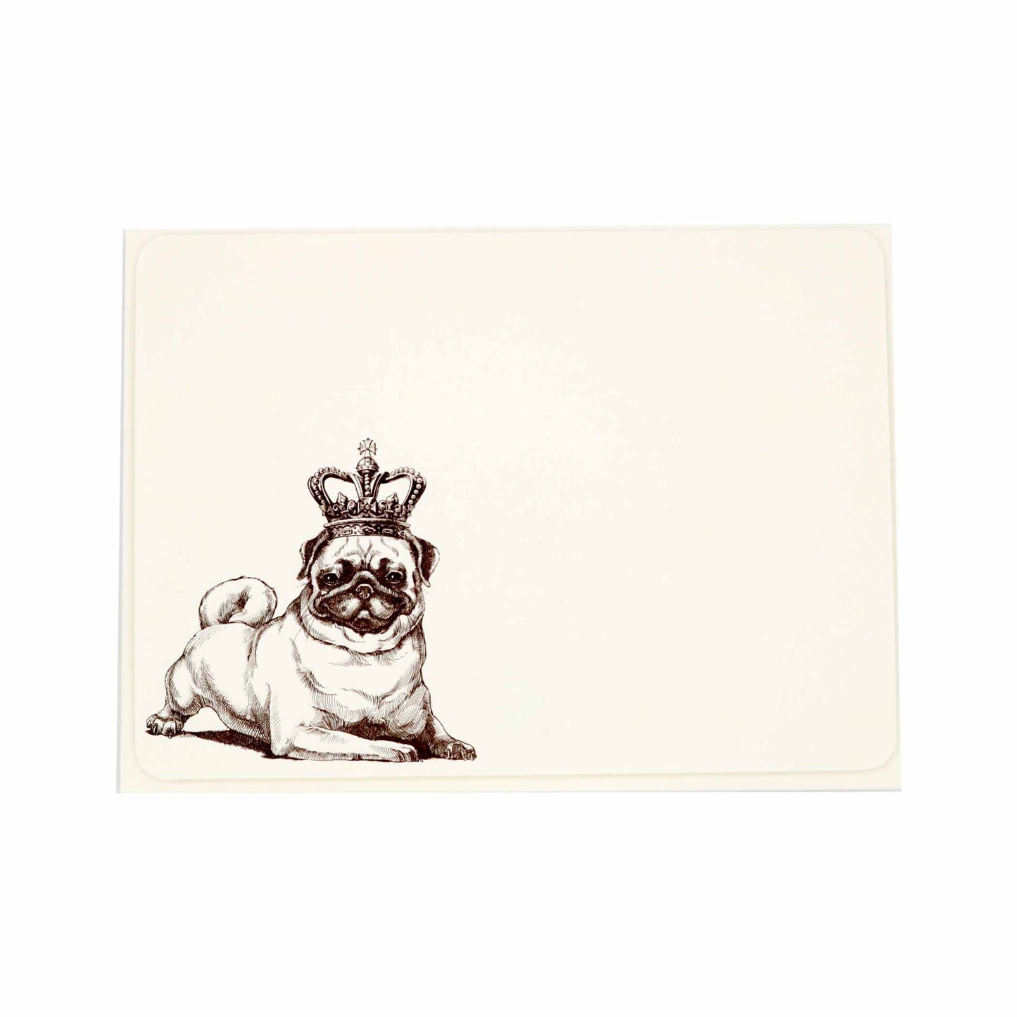 Royal Pug Notecards