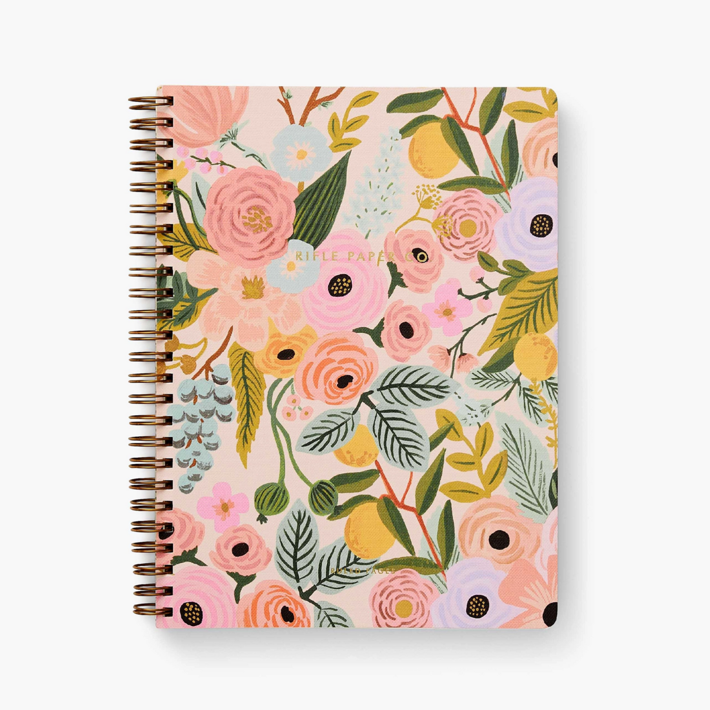 Garden Party Pastel Spiral Notebook