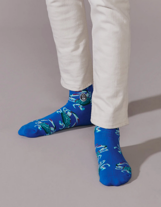 Blue Crab Socks